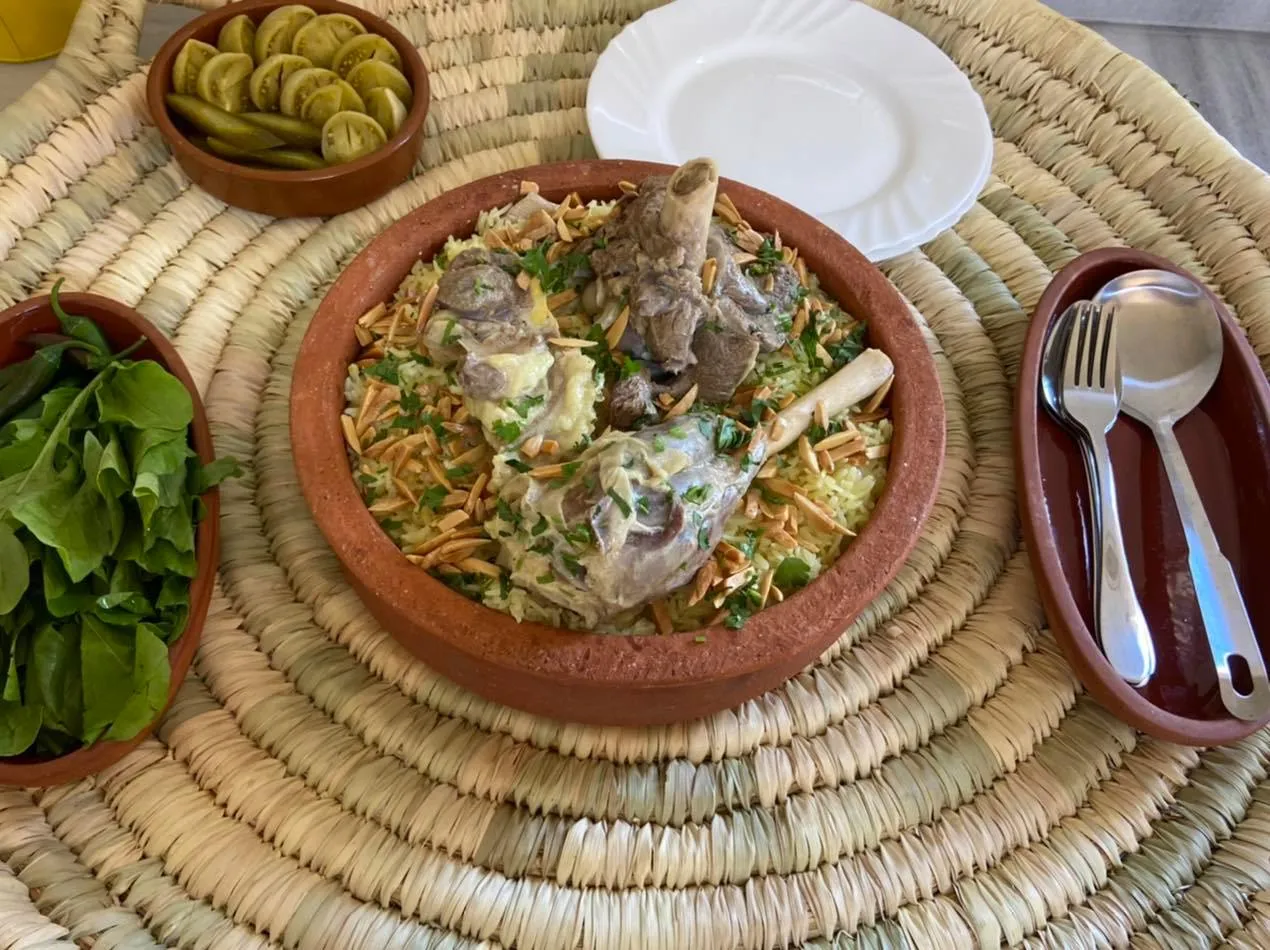 أرز ولحمة على الطريقة البيتية